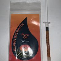 CBD Oil Syringe